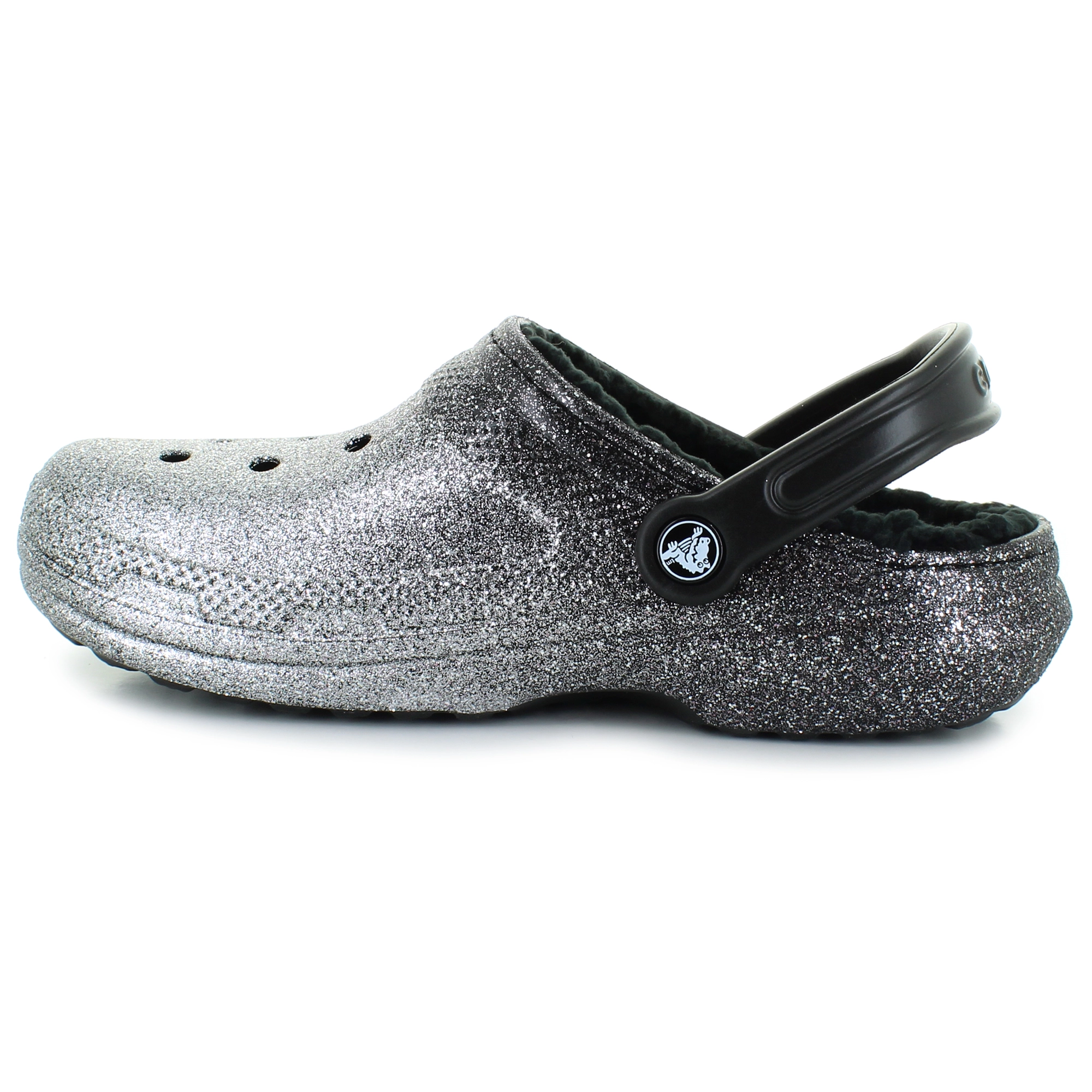 Crocs Classic Glitter Lined Clog - Image 2