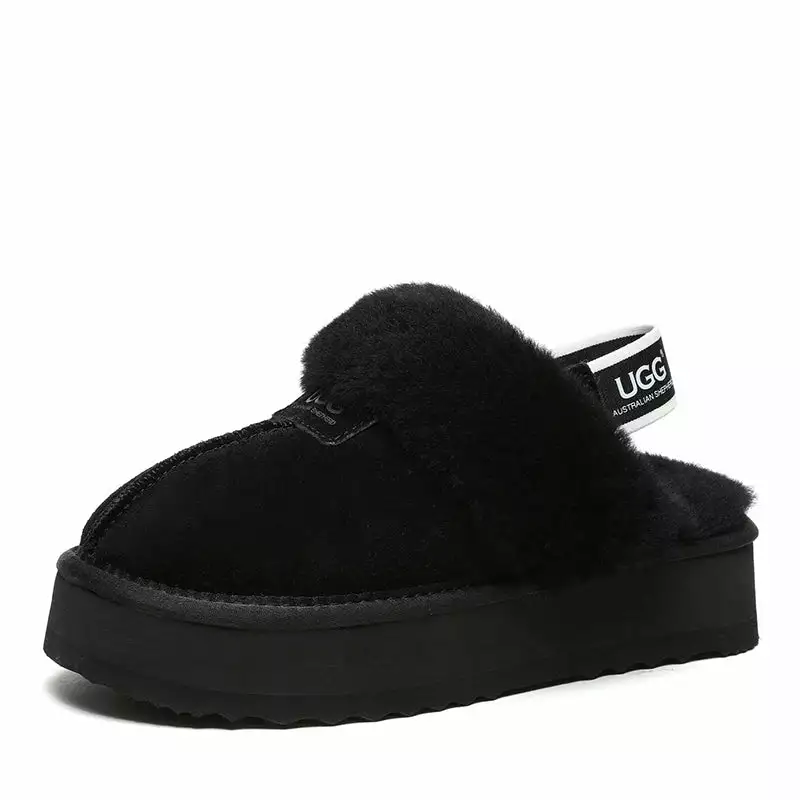 EverUgg UGG Platform Slingback Scuff - Image 8