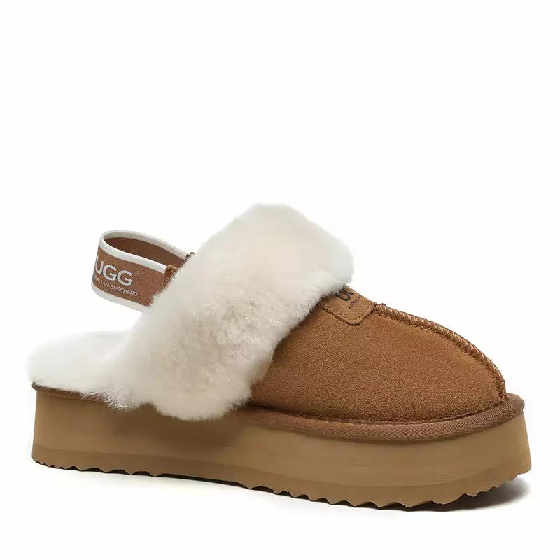 EverUgg UGG Platform Slingback Scuff - Image 3