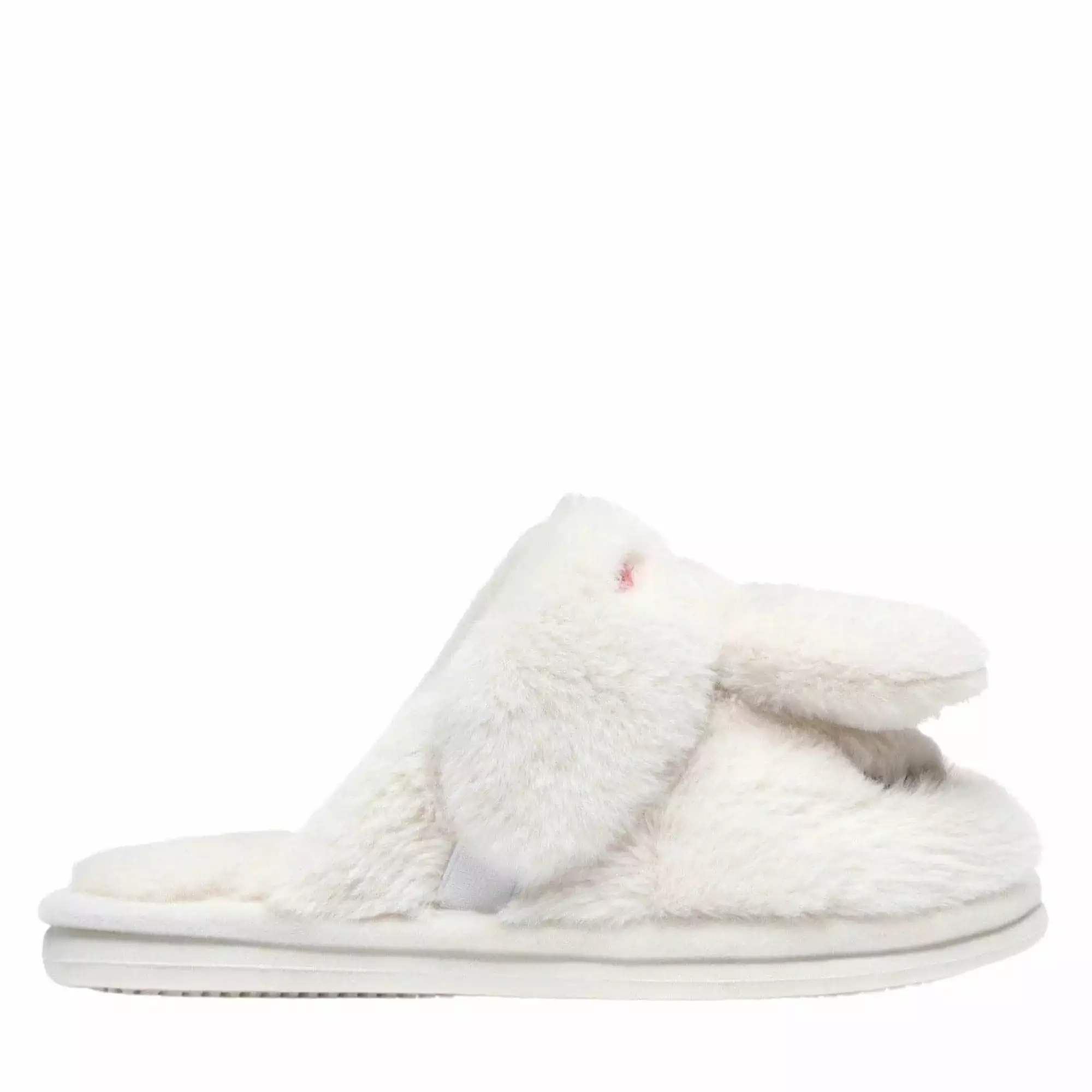 EverUgg Fluff Bunny Strap Slipper