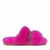 Koalabi Goldie Fluffy Sheepskin Slides