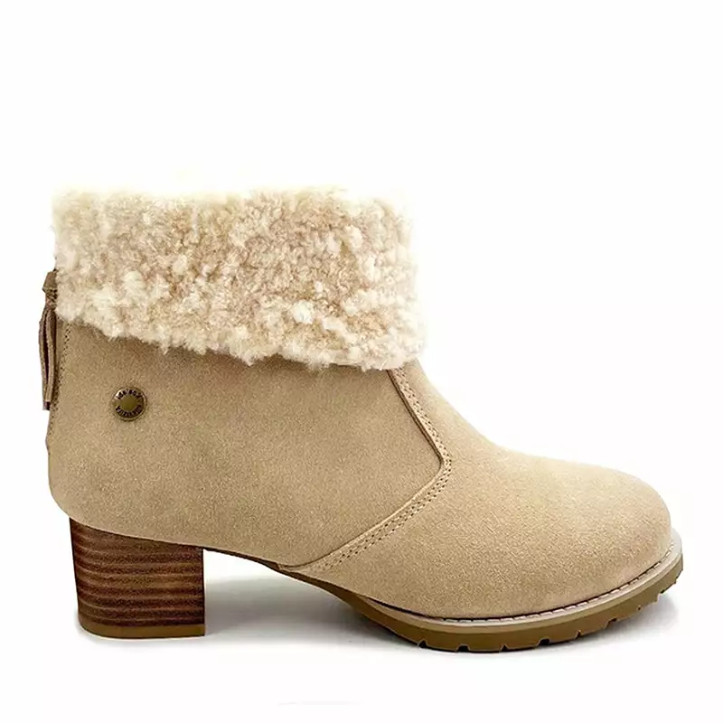 Koalabi Josephine Curly Wool Sheepskin Boots - Image 3