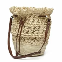 EverUgg Nicolette Hand Woven Shoulder Bag