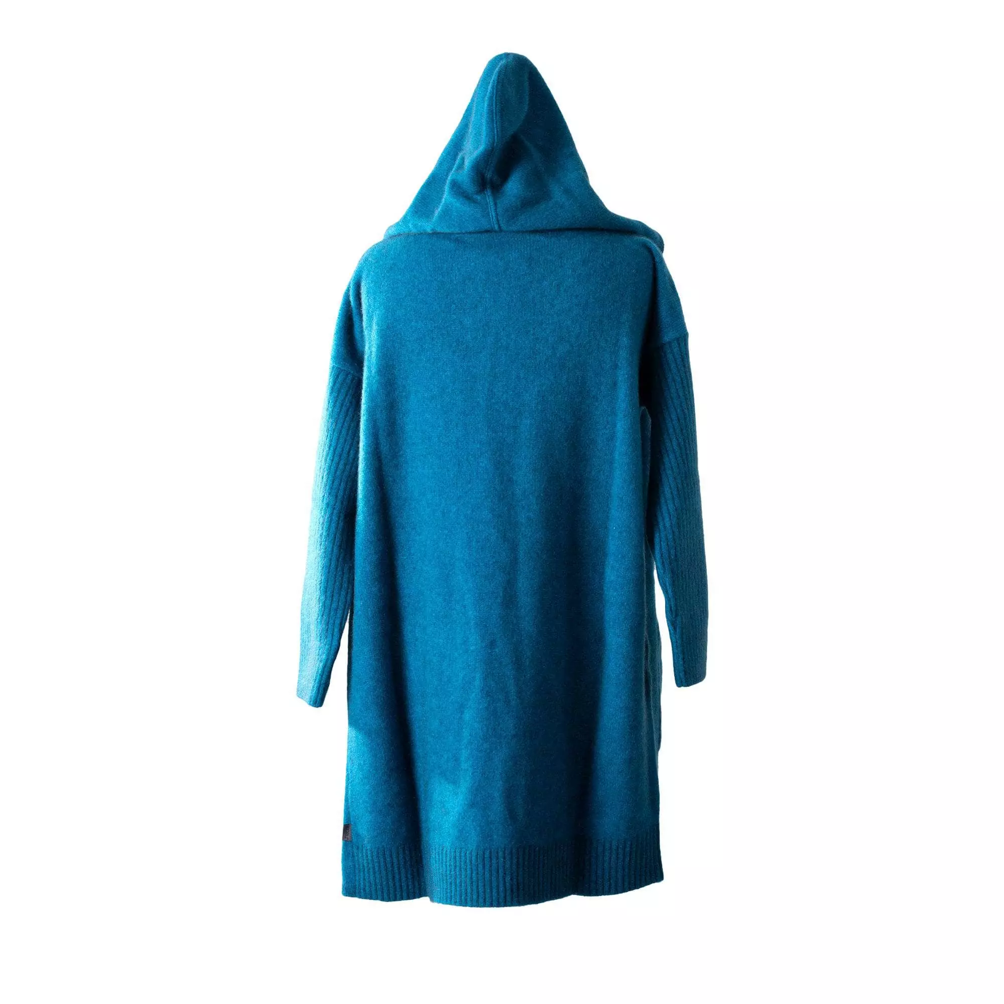 Koru Premium Possum And Merino Wool- Hooded Longline Cardigan - Image 11