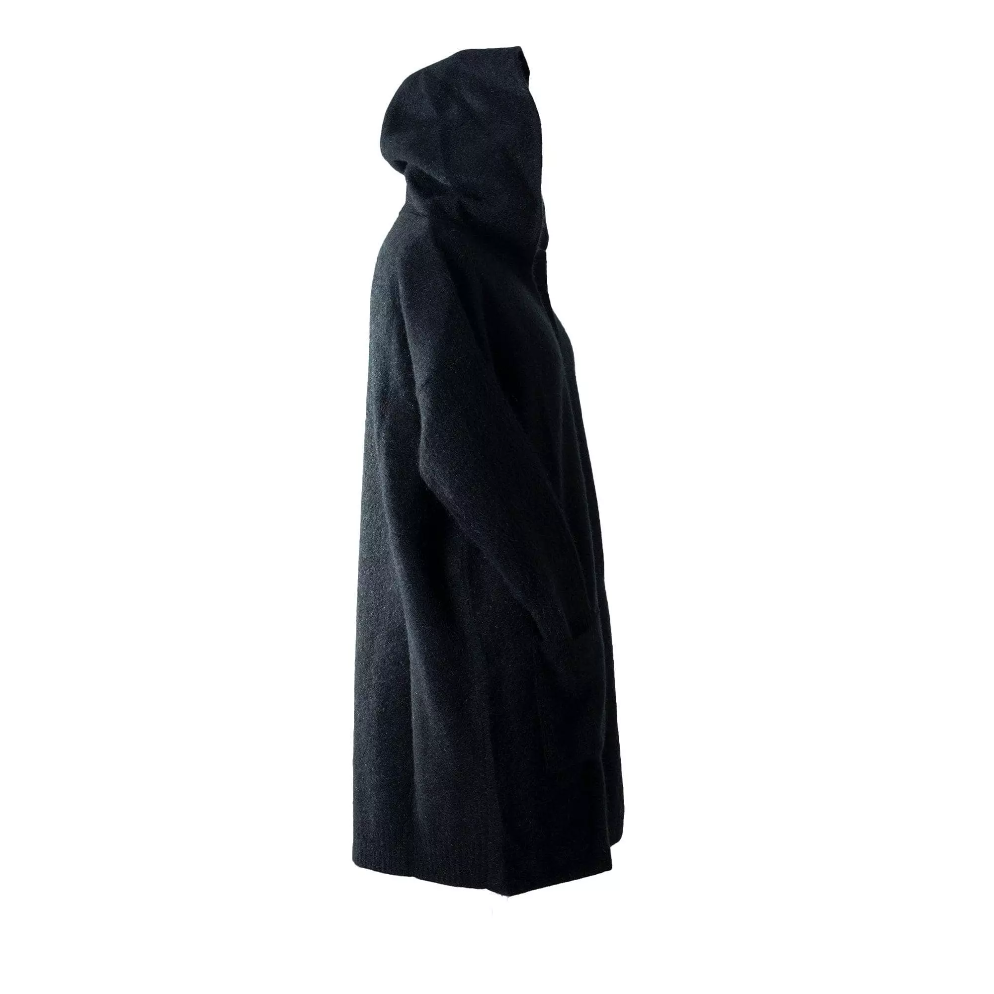 Koru Premium Possum And Merino Wool- Hooded Longline Cardigan - Image 22