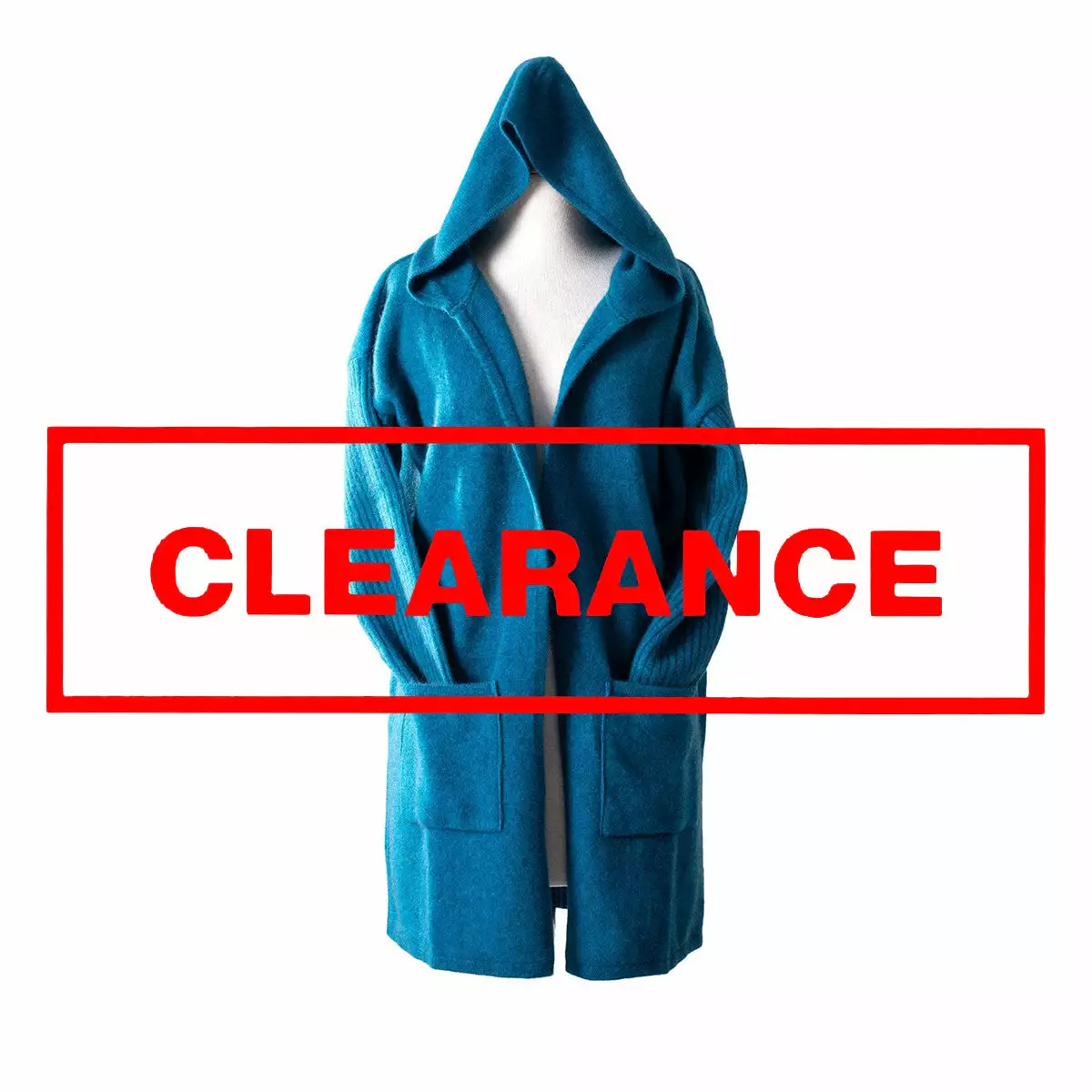 Koru Premium Possum And Merino Wool- Hooded Longline Cardigan - Image 7