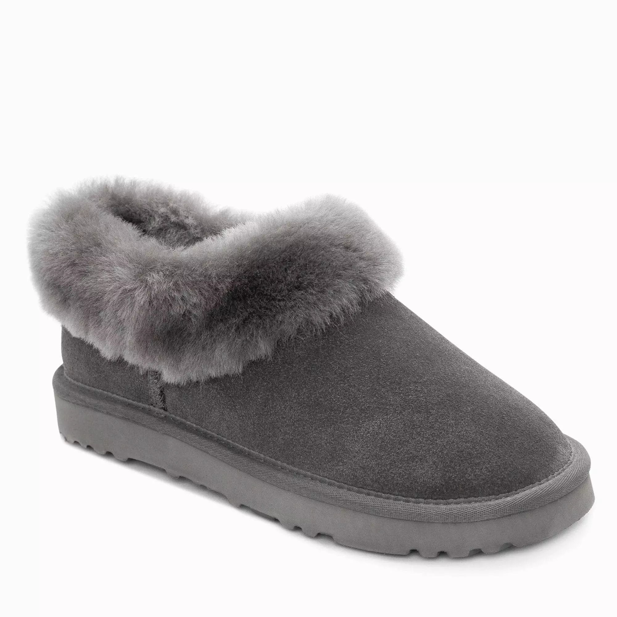 OZwear UGG Alberich Fluffy Collar Slippers - Image 12
