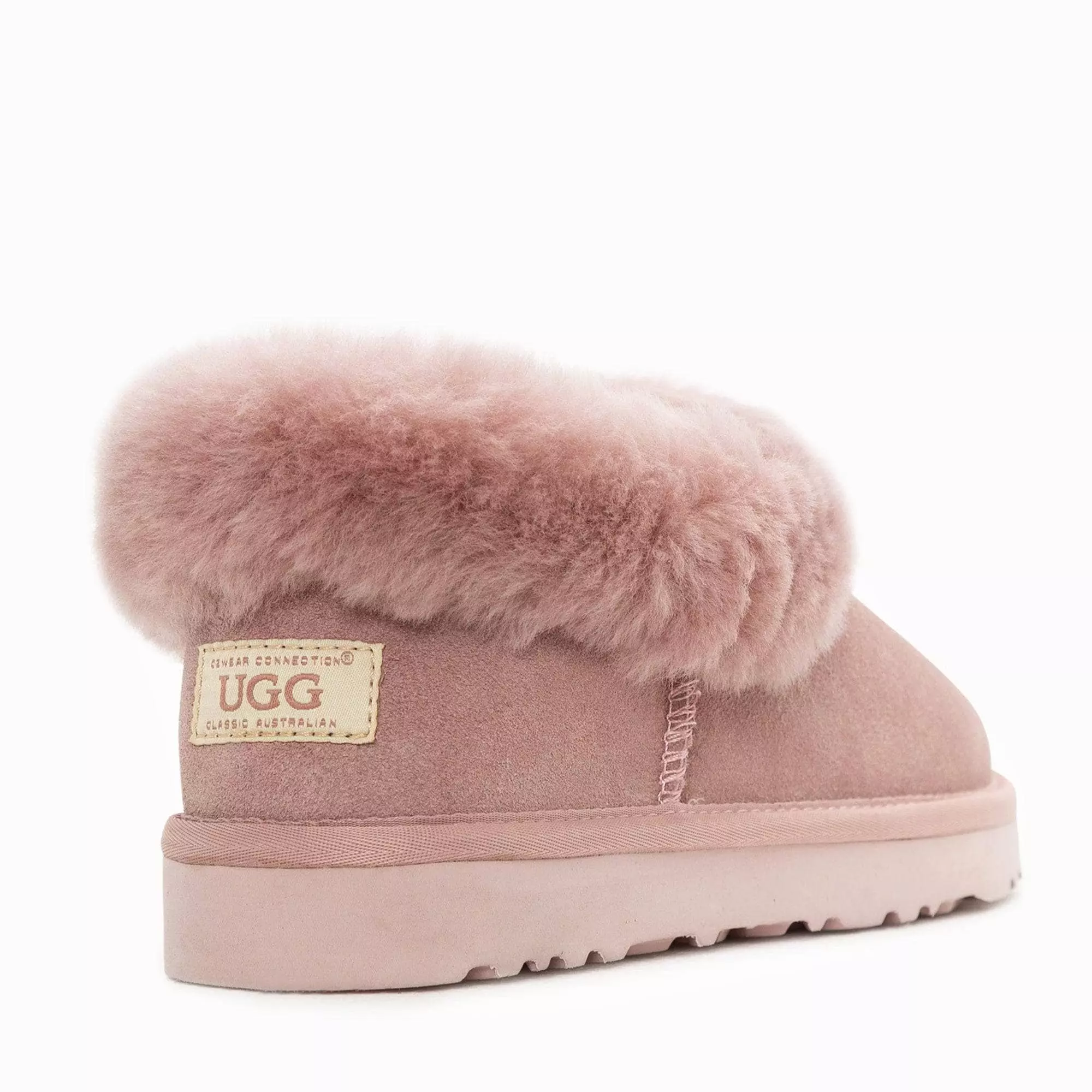 OZwear UGG Alberich Fluffy Collar Slippers - Image 3