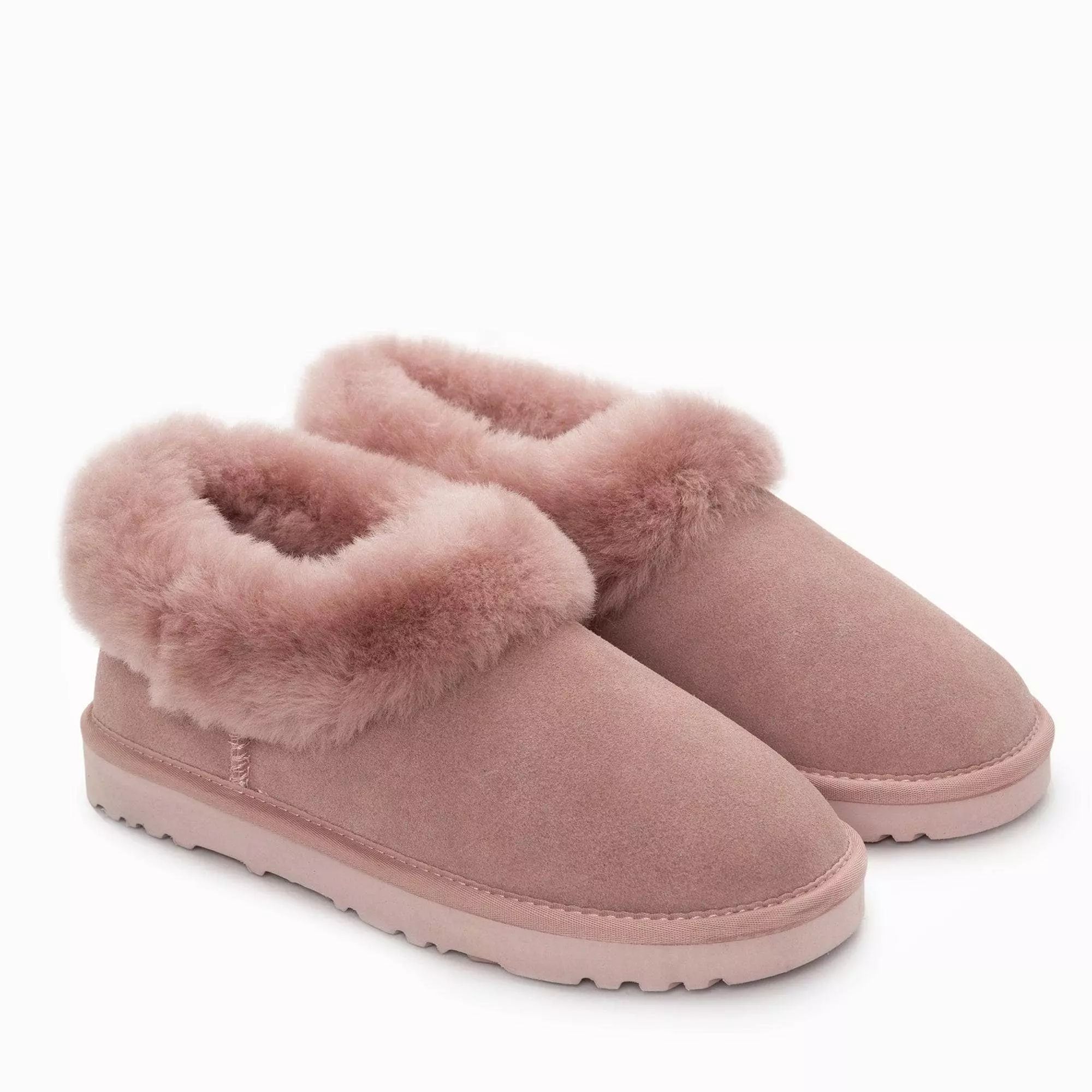 OZwear UGG Alberich Fluffy Collar Slippers - Image 4