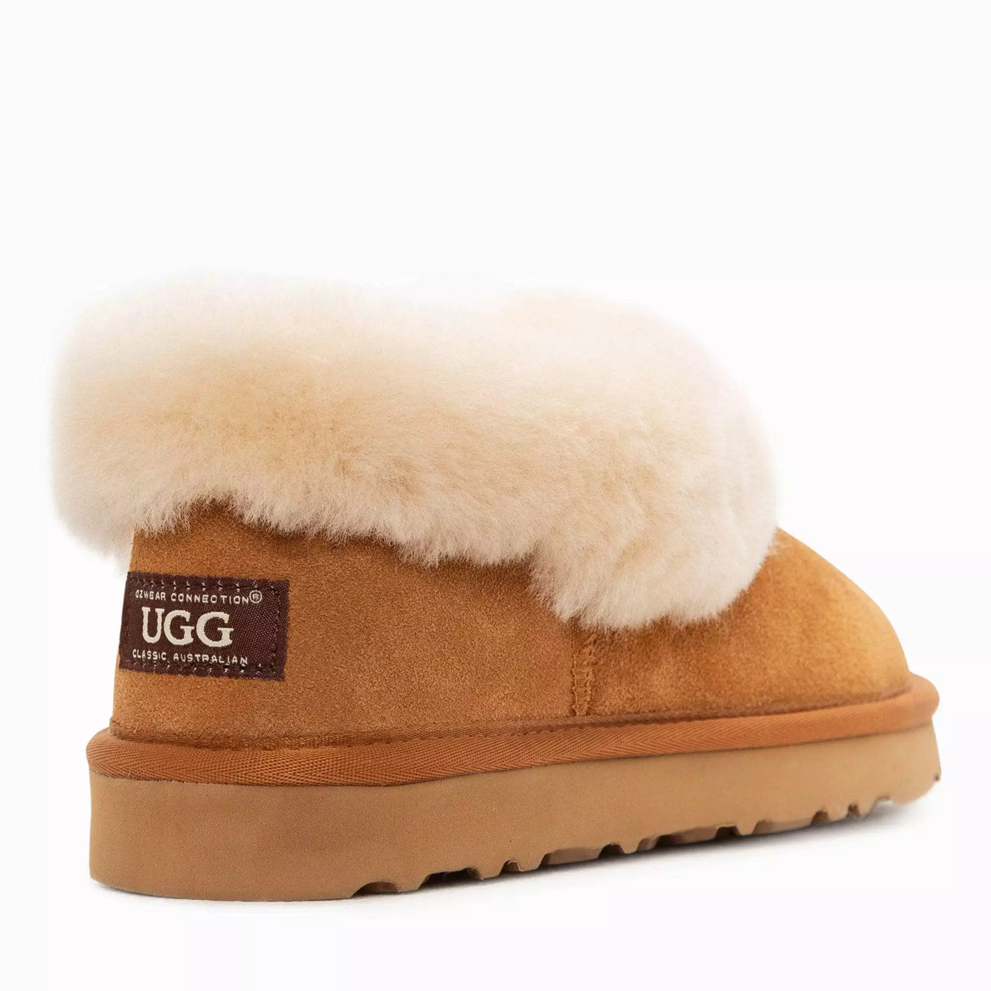 OZwear UGG Alberich Fluffy Collar Slippers - Image 14