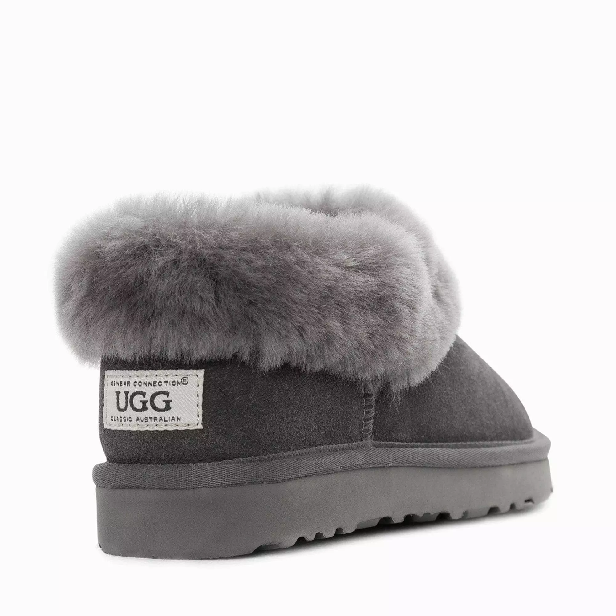 OZwear UGG Alberich Fluffy Collar Slippers - Image 8