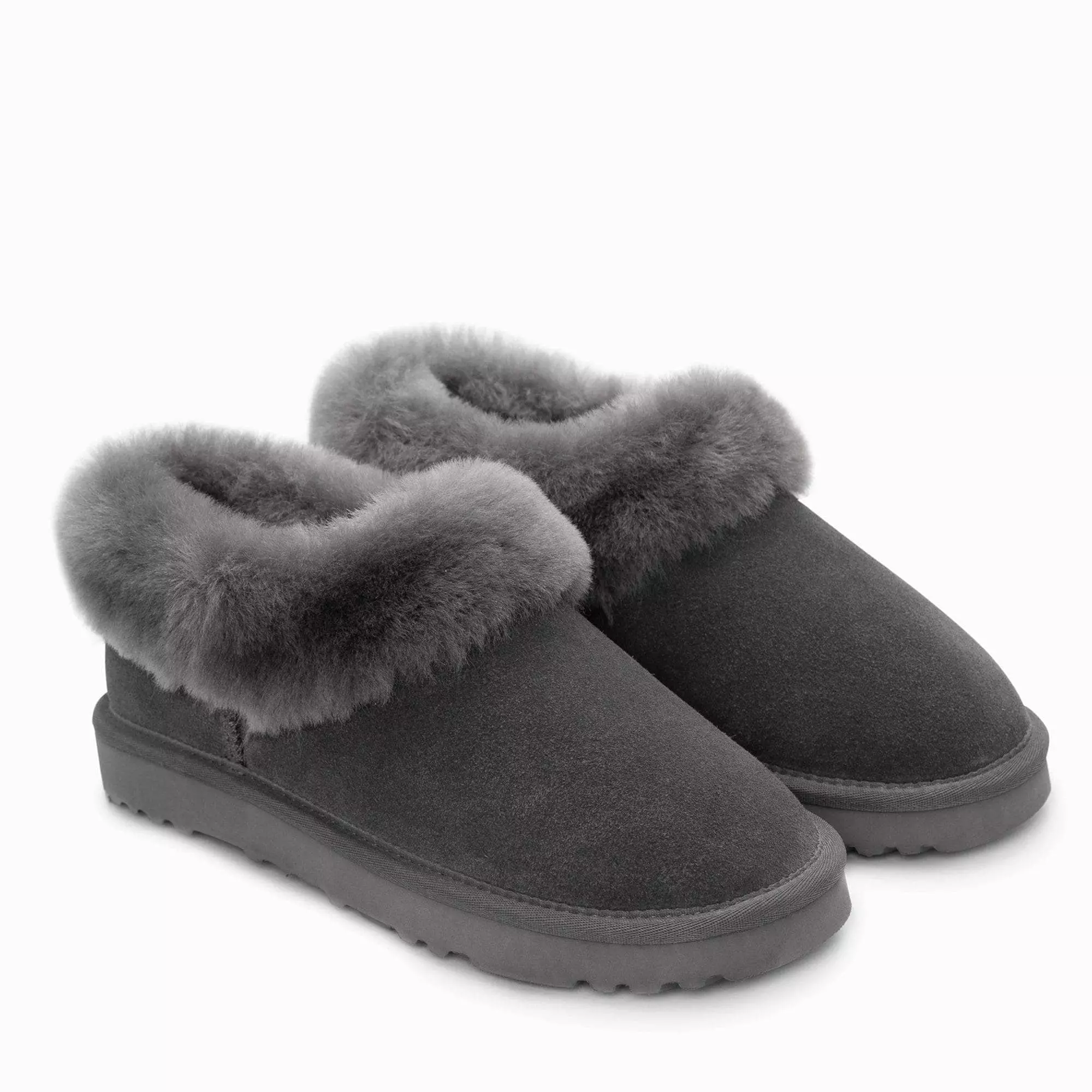 OZwear UGG Alberich Fluffy Collar Slippers - Image 9