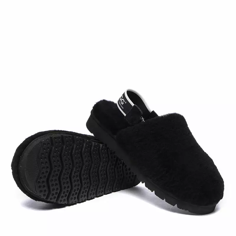 EverUgg UGG Chania Removable Strap Slingback Fluffy Slides - Image 10