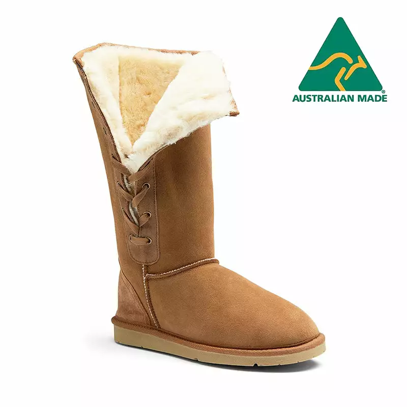 Jumbo UGG Classic Tall Lace Up - Australian Made - Image 3