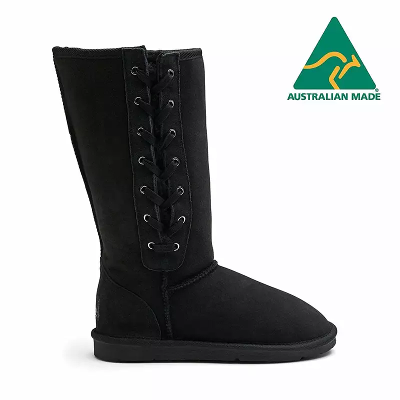 Jumbo UGG Classic Tall Lace Up - Australian Made - Image 4