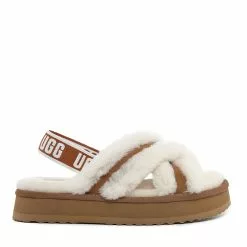 DK Sheepskin UGG Daffy Cross Slides