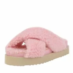 Oz Native UGG Iris Fluffy Platform Slides