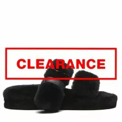 EverUgg UGG Jamella Fluffy Platform Slides