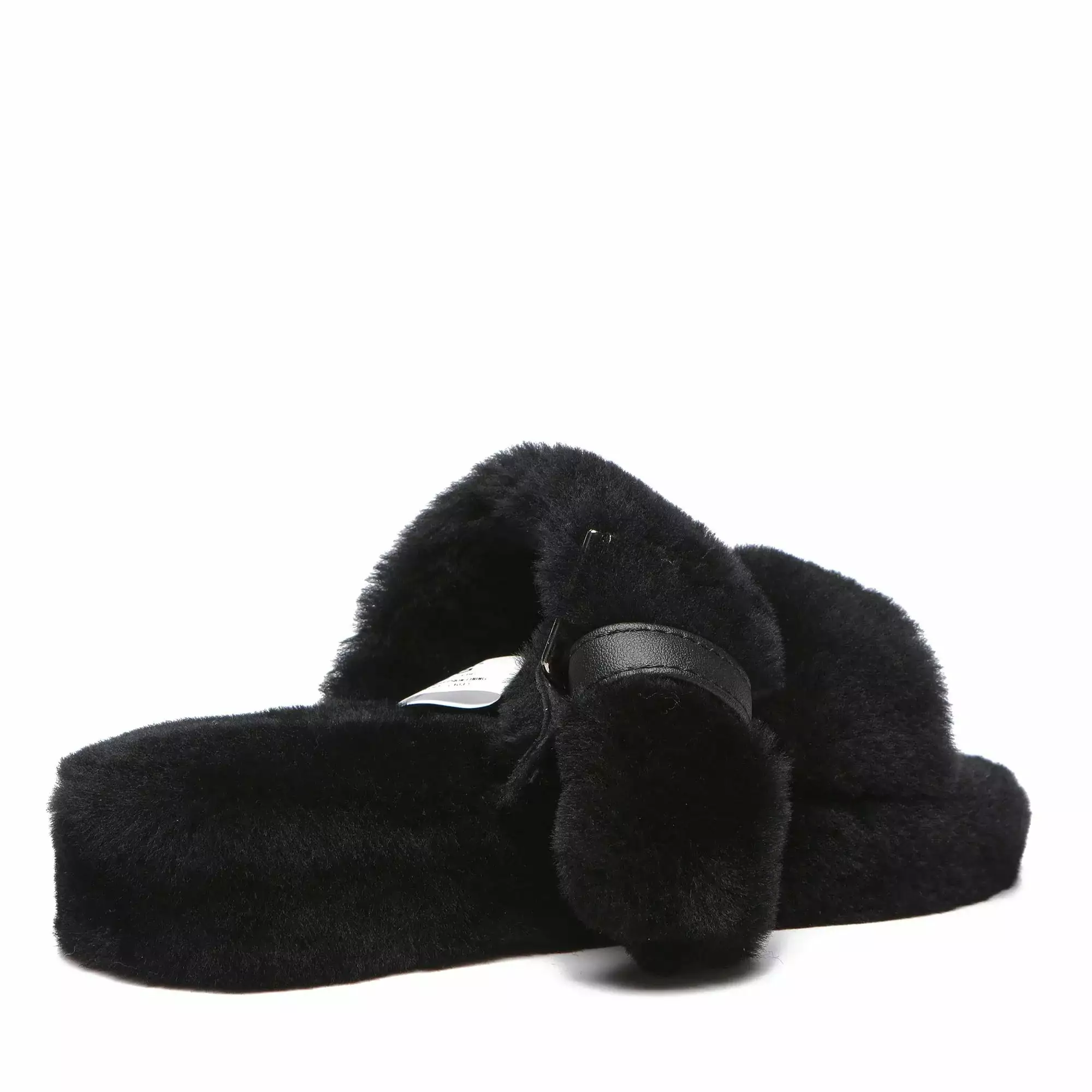 EverUgg UGG Jamella Fluffy Platform Slides - Image 4