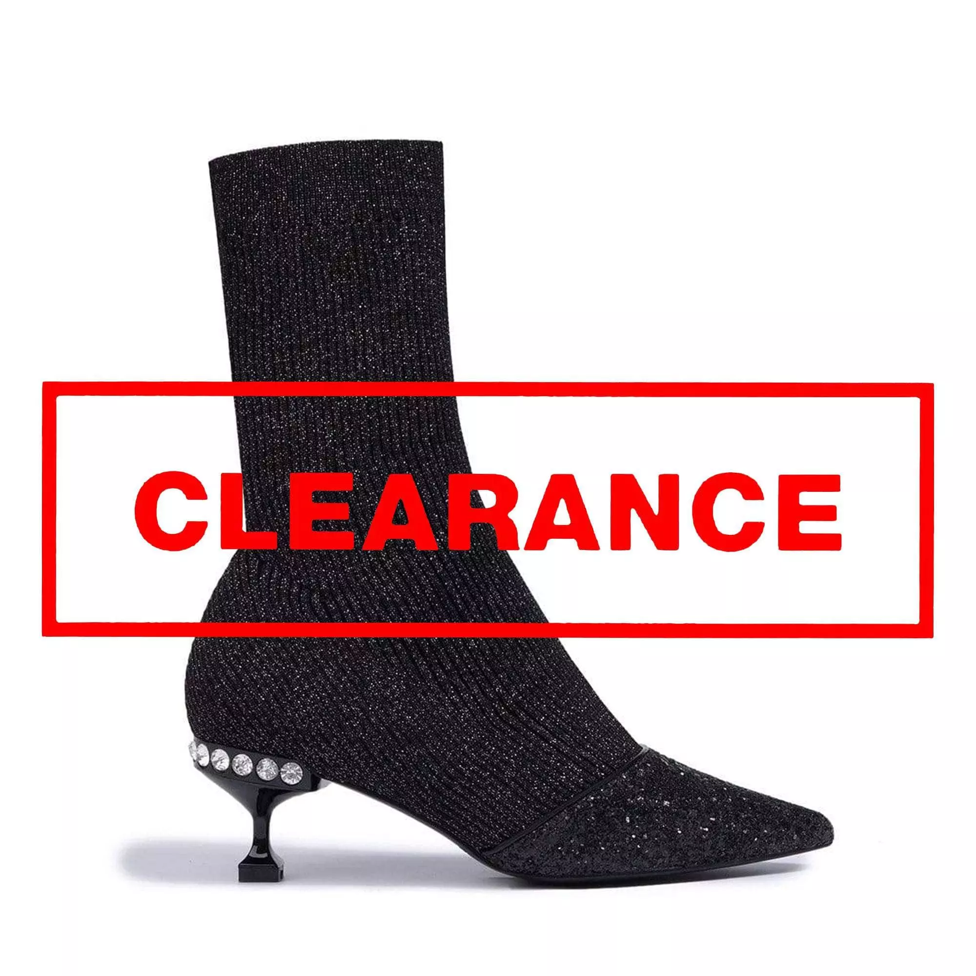 DK Clearance UGG Lurex Knit Ankle Boot