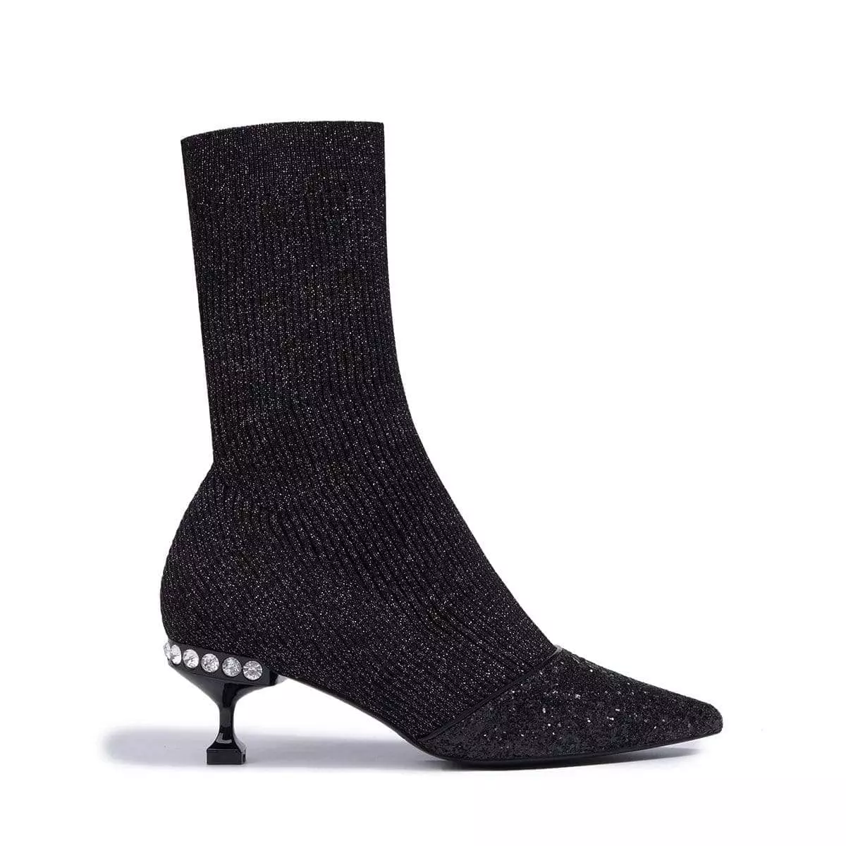 DK Clearance UGG Lurex Knit Ankle Boot - Image 2