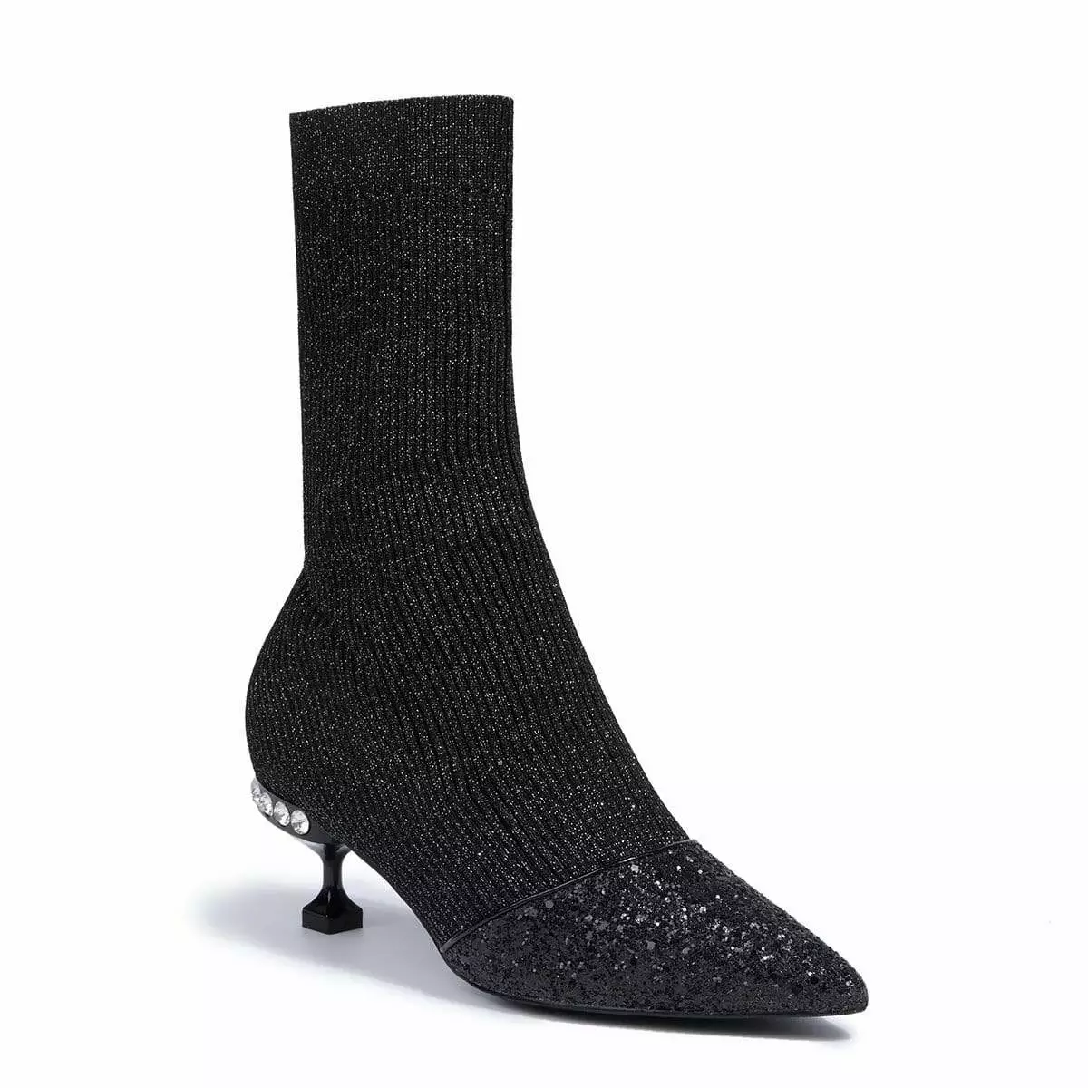 DK Clearance UGG Lurex Knit Ankle Boot - Image 5