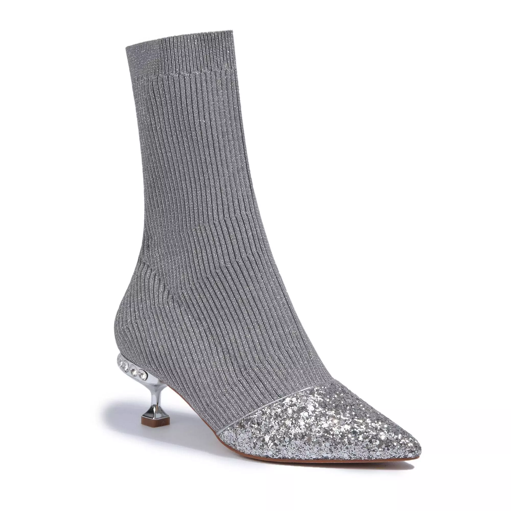 DK Clearance UGG Lurex Knit Ankle Boot - Image 7