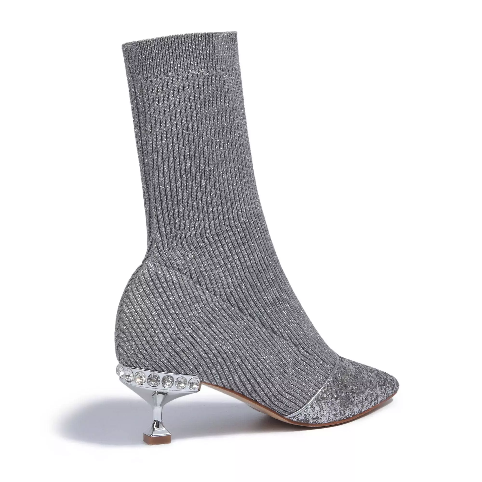 DK Clearance UGG Lurex Knit Ankle Boot - Image 8