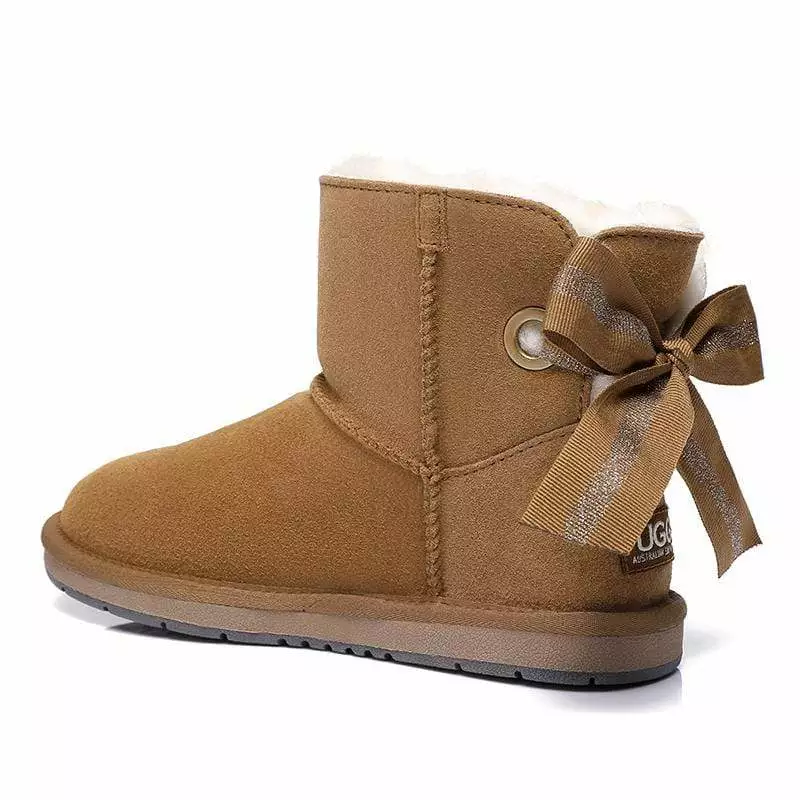EverUgg UGG Mini Bow Boot - Image 4