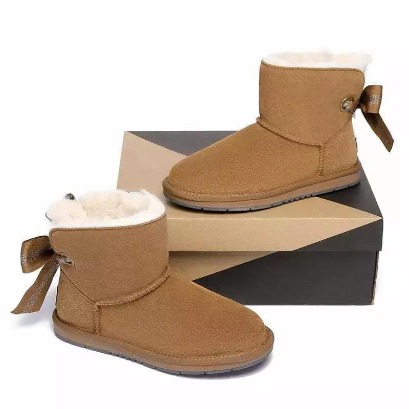 EverUgg UGG Mini Bow Boot - Image 9