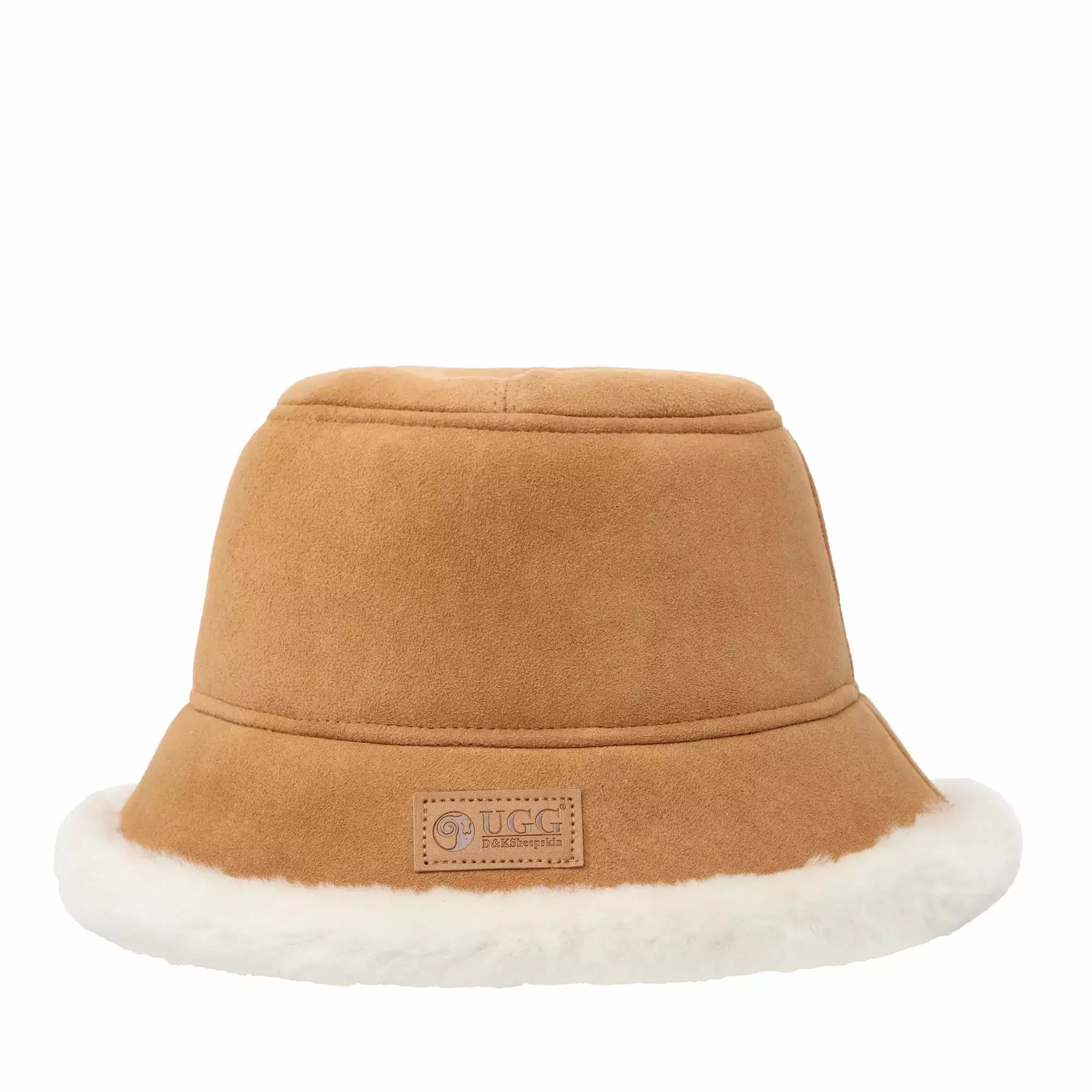 DK Sheepskin UGG Platinum Bucket Hat