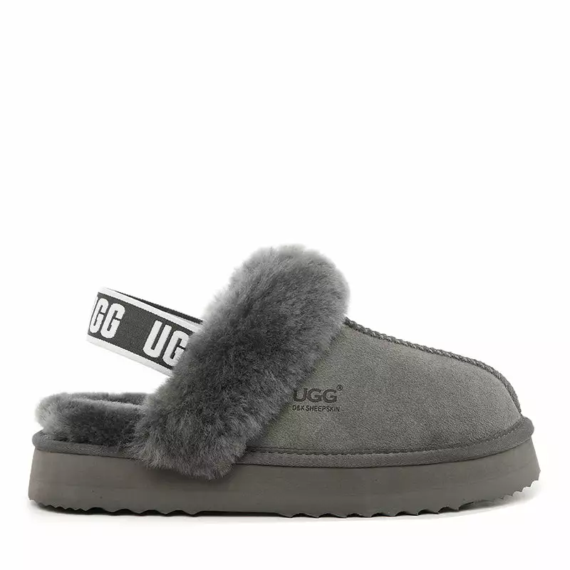 DK Sheepskin UGG Platinum Slingback Scuff - Image 11