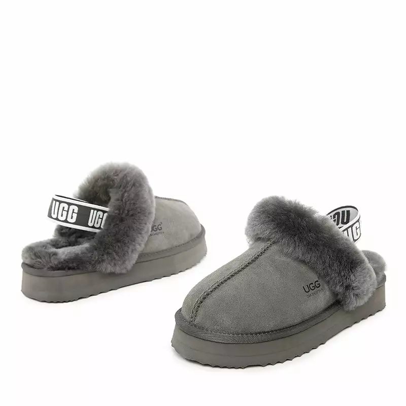 DK Sheepskin UGG Platinum Slingback Scuff - Image 14