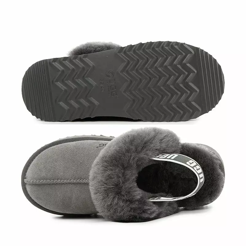 DK Sheepskin UGG Platinum Slingback Scuff - Image 15
