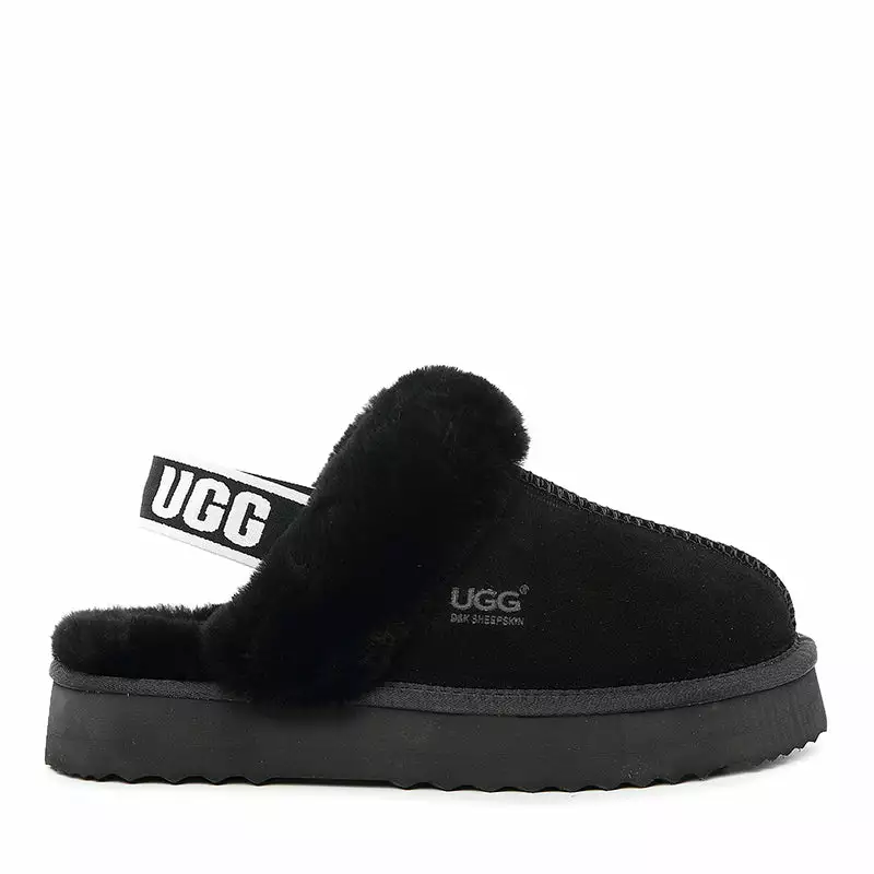 DK Sheepskin UGG Platinum Slingback Scuff - Image 6
