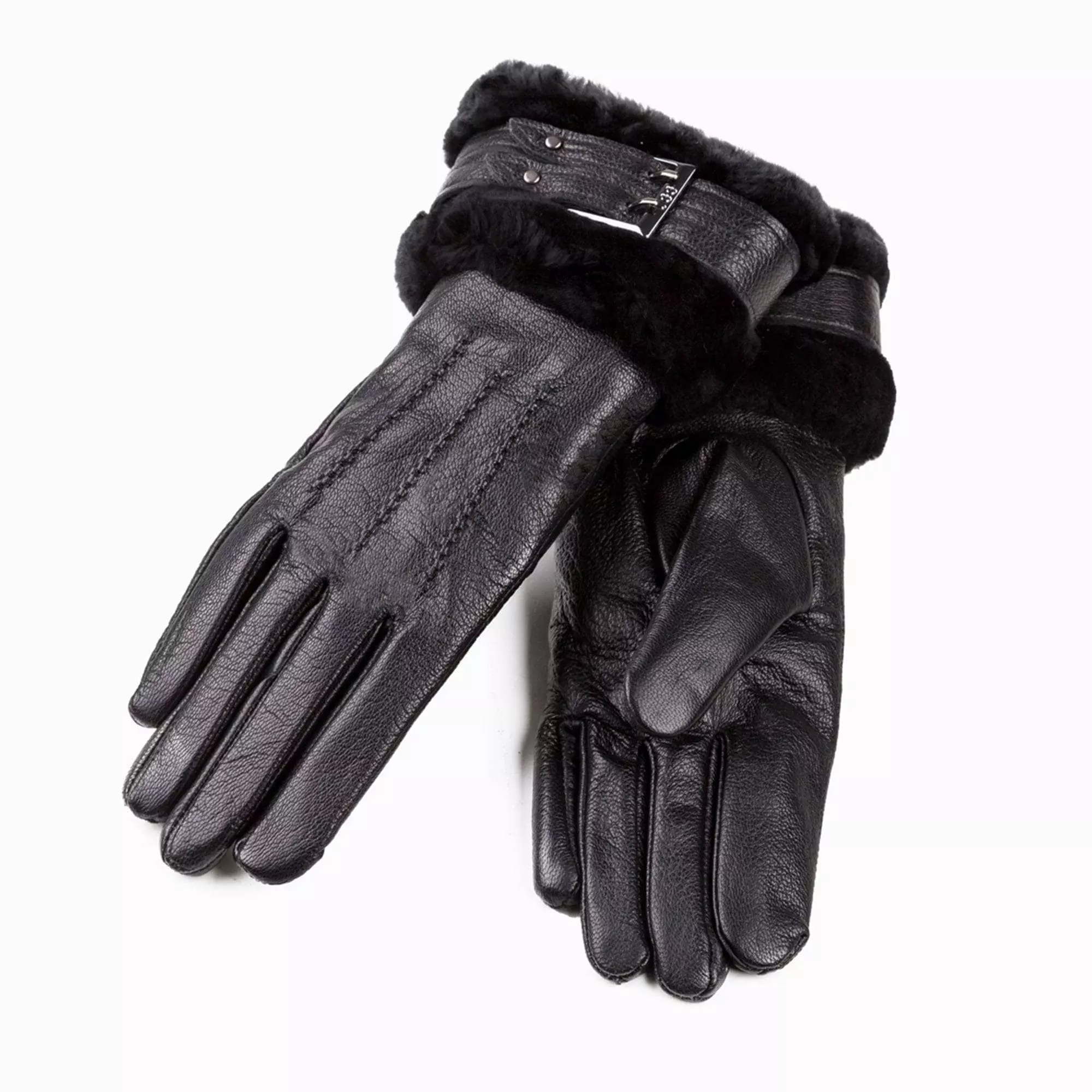 OZwear UGG Premium Lambskin Cuff Gloves