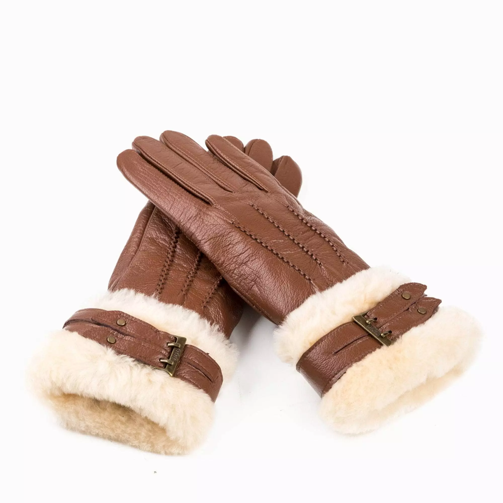 OZwear UGG Premium Lambskin Cuff Gloves - Image 7