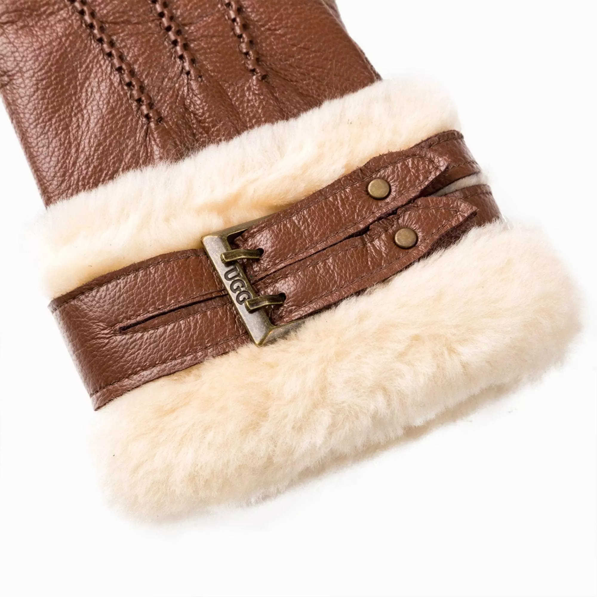 OZwear UGG Premium Lambskin Cuff Gloves - Image 9