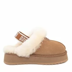 Auzland UGG Premium Platform Fluffy Scuff