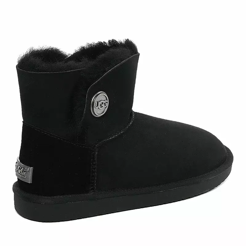 DK Sheepskin UGG Riva Mini Button Boots - Image 7