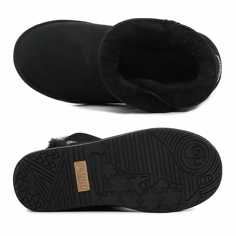 DK Sheepskin UGG Riva Mini Button Boots - Image 9